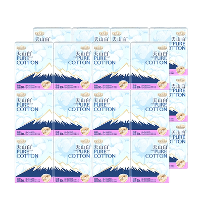 淘淘氧棉日夜用少女24包卫生巾