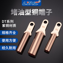 DT小頭銅鼻子空開接線端子塑殼斷路器窄邊加厚銅線耳dt銅鼻子