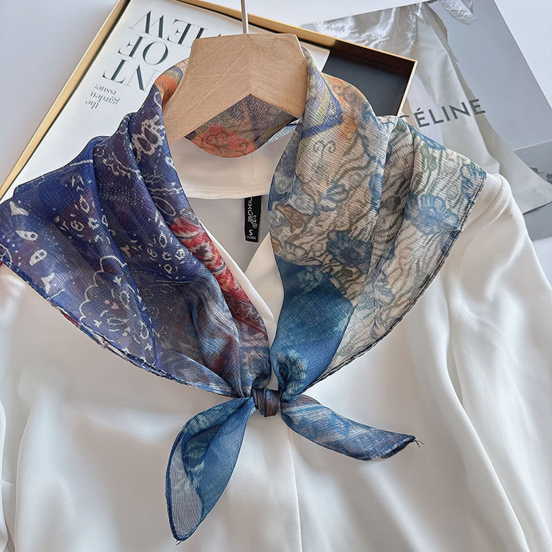 时尚靓丽方巾女70x70西丽纱百搭日韩搭配单品领巾丝巾商务高级感,服饰配件/皮带/帽子/围巾,围巾/丝巾/披肩,淘宝优惠券,粉丝福利购,淘宝优惠卷