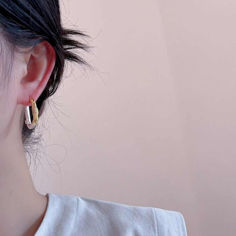 法式轻奢几何锆石椭圆形耳扣耳圈女时尚精致高级感百搭耳环耳饰品,饰品/流行首饰/时尚饰品新,耳环,淘宝优惠券,粉丝福利购,淘宝优惠卷