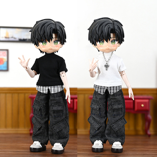 北冥体男女妖精体 bjd修罗丸 8分衣服 大12分bjd短袖 阿巳3.0娃衣