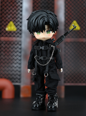 高个子娃衣 阿巳2.0阿尔法战术套装 azone12分妖精体D男 娃娃衣服