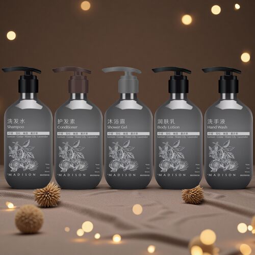 美仑酒店AMOR ROYAL柠檬雪松香氛洗发水护发素沐浴露润肤乳洗手液