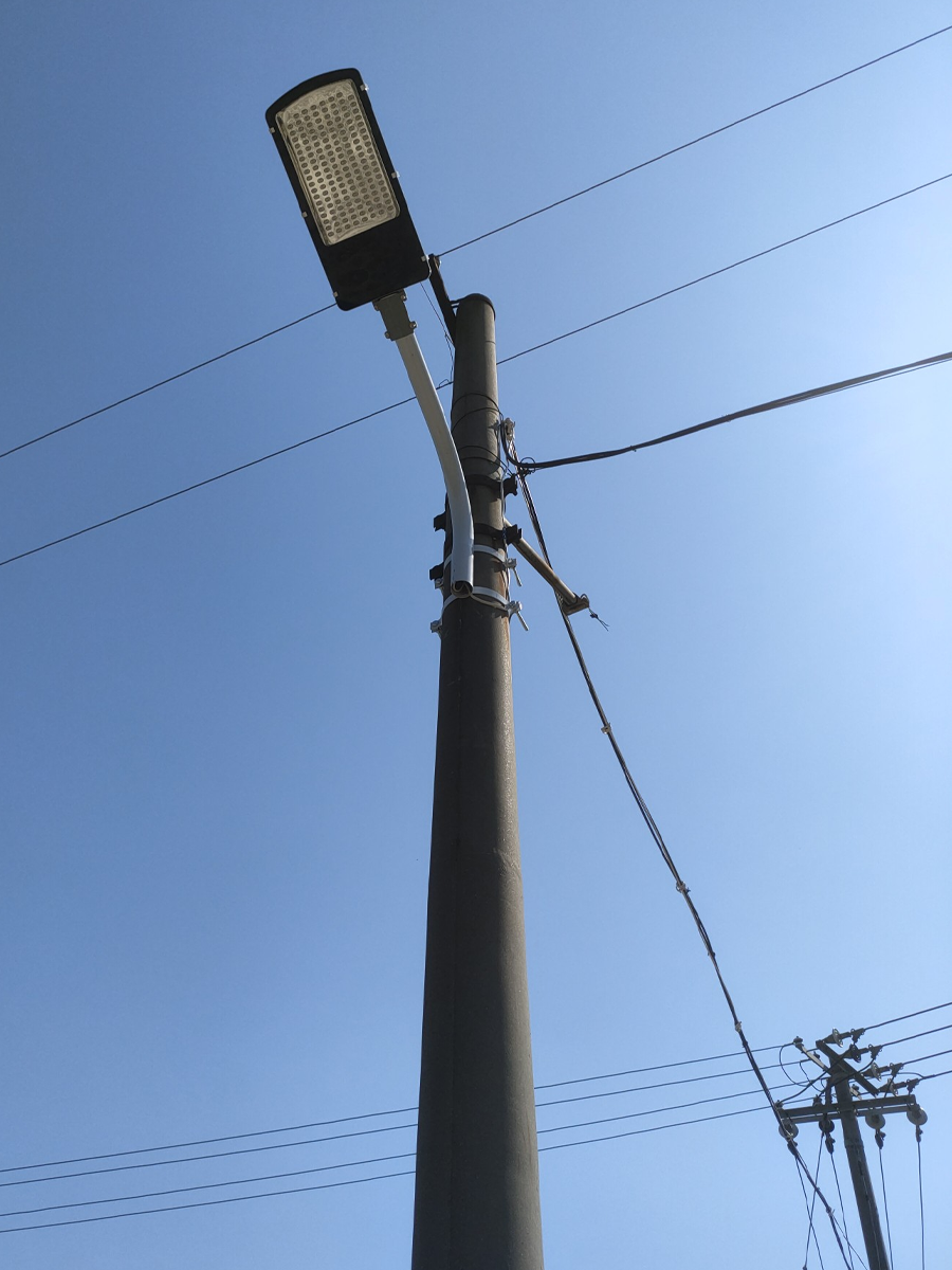 led路灯户外灯220v灯头防水庭院灯小区道路电线杆挑臂新农村超亮
