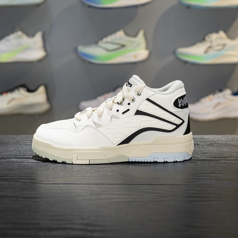 正品李宁惟吾MID FLEECE男女同款板鞋加绒保暖中帮休闲鞋AGCV381,运动鞋new,运动休闲鞋,淘宝优惠券,粉丝福利购,淘宝优惠卷