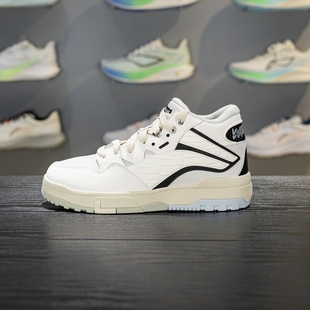 加绒保暖中帮休闲鞋 正品 板鞋 FLEECE男女同款 AGCV381 李宁惟吾MID