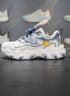 正品李宁猫爪LITE 3 联名休闲鞋女子2025新款厚底老爹鞋AGCV390