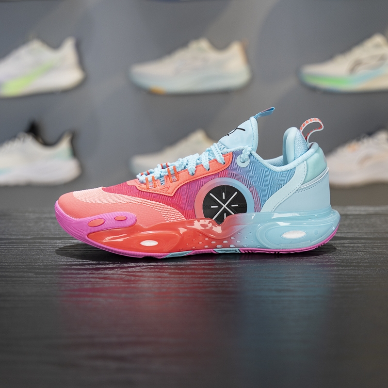 李宁四季通用减震透气童篮球鞋