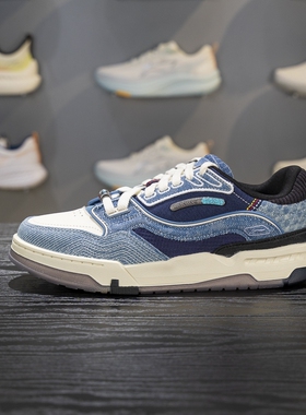 正品李宁001 BTC 3板鞋2025秋季男女同款复古经典休闲鞋AGCV281