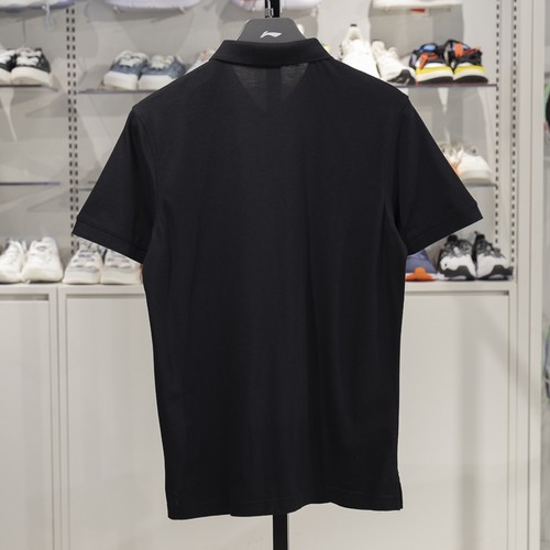 李宁短袖POLO衫吸湿排汗