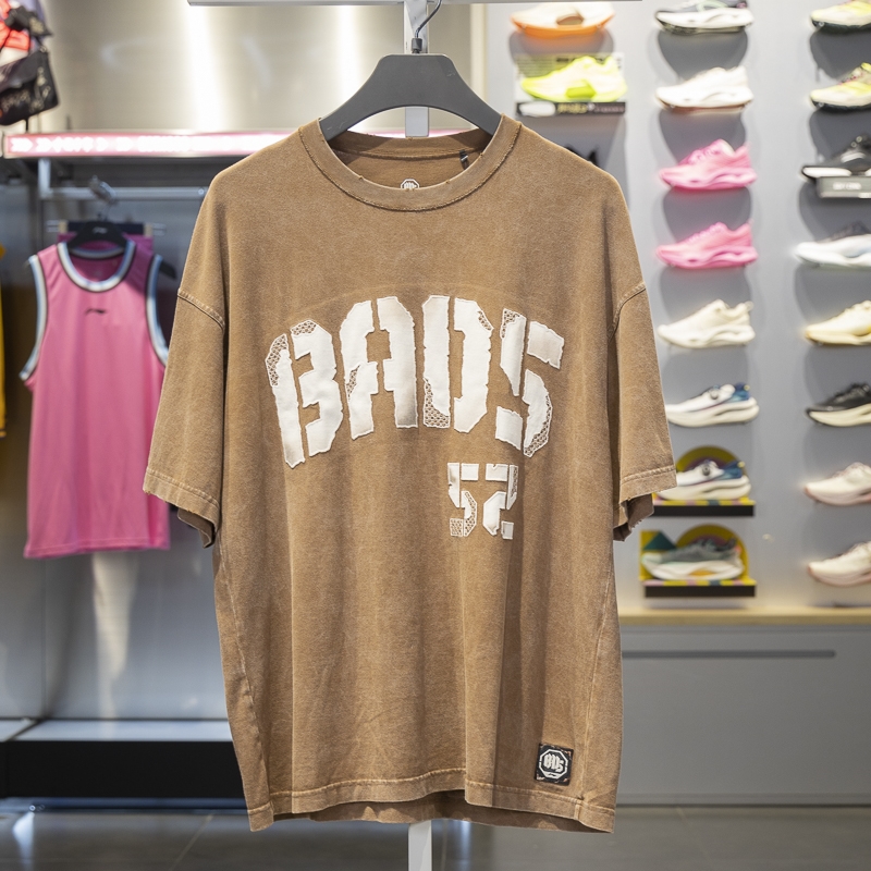 李宁短袖男子吸湿排汗T恤