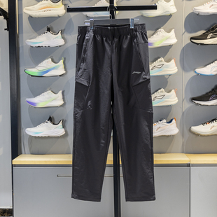 李宁男子运动长裤 卫裤 2025冬季 健身加绒保暖修身 AYKV579 新款 正品