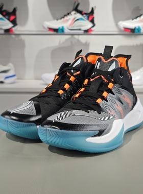 正品李宁暴风3篮球鞋夏季男子耐磨减震中帮学生实战运动鞋ABFT033