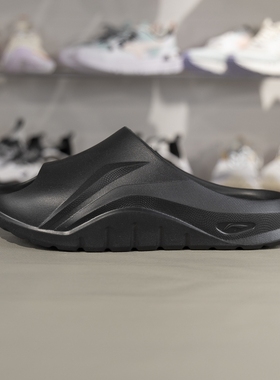 正品李宁拖鞋新款x 英雄联盟联名SOFT CLAP男女款潮流凉拖AGAV003