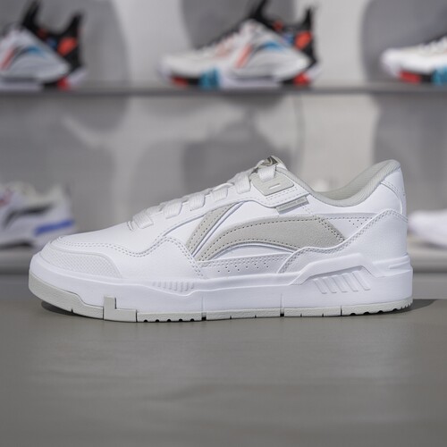 李宁COMMON80s板鞋低帮休闲鞋