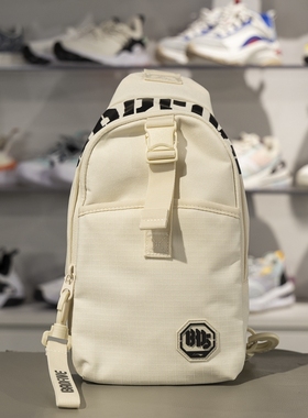 正品李宁斜挎包2025夏季反伍BADFIVE男女单肩包防泼水胸包ABDV091