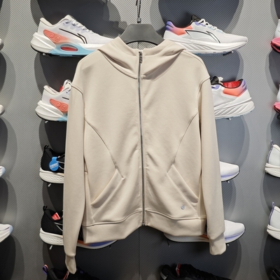 李宁运动休闲女子连帽开衫卫衣