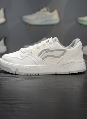 正品李宁COMMON 80s板鞋男子2025新款舒适软弹经典休闲鞋AGCV269