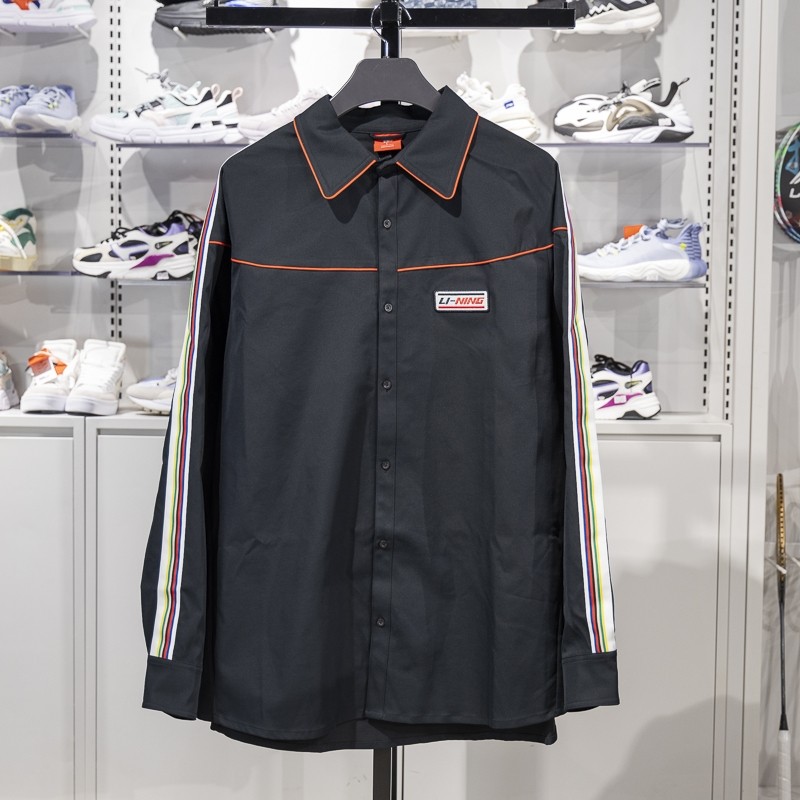 正品李宁男子休闲衬衫春夏季运动时尚宽松透气国潮衬衫ASHQ009,运动服/休闲服装,运动POLO衫,淘宝优惠券,粉丝福利购,淘宝优惠卷