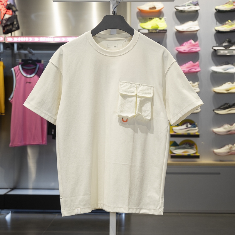 李宁CROSS短袖男子速干凉爽T恤