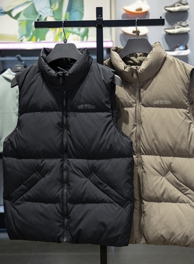正品李宁2025冬季新款男子韦德保暖防泼水鹅绒羽绒马甲AMRV079