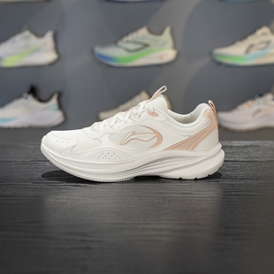 正品李宁轻风 v2跑步鞋女鞋秋季新款减震回弹低帮运动鞋ARSV110