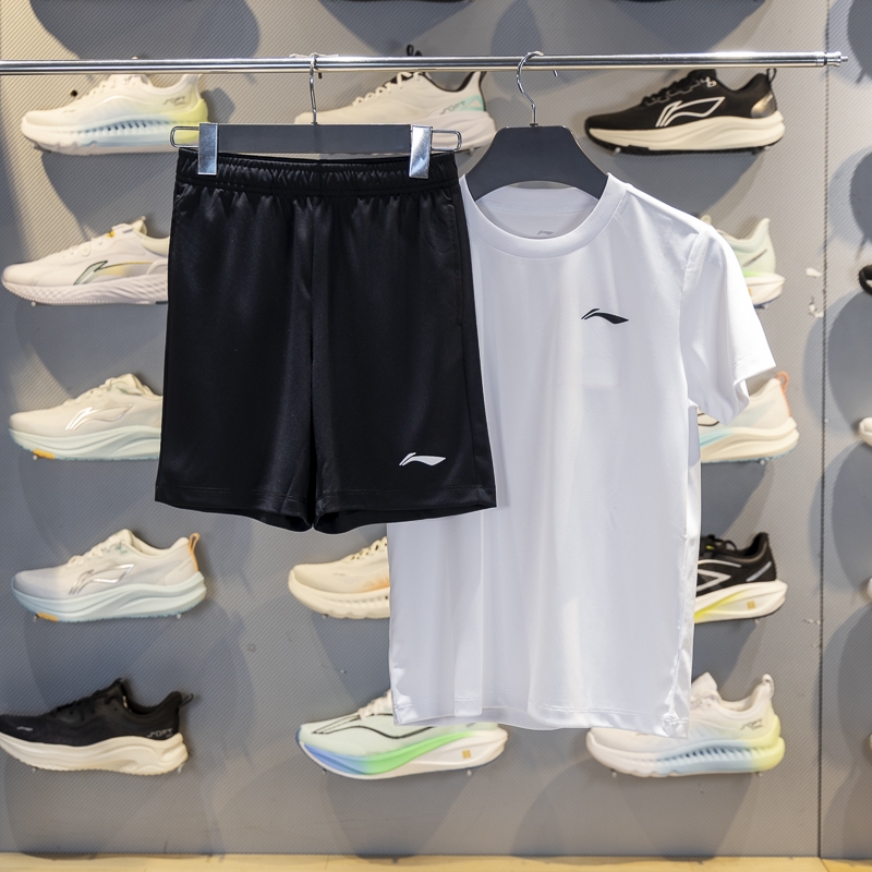 李宁儿童速干凉爽比赛套装