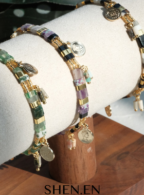 半宝石TILA2026新款金秋色系miyuki串珠异域风情度假手链手环