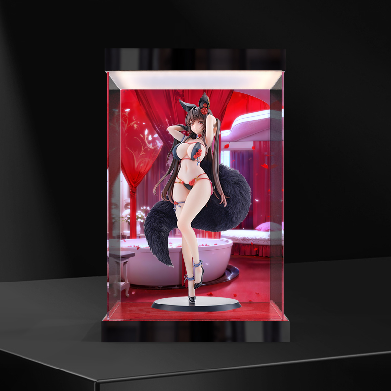 灯箱款亚克力防尘收纳盒适用BEARPANDA TACCO玫瑰狐娘BARA追视眼