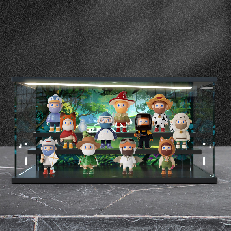 找寻独角兽FARMER BOB 9代奇遇冒险系列盲盒手办亚克力场景展示盒