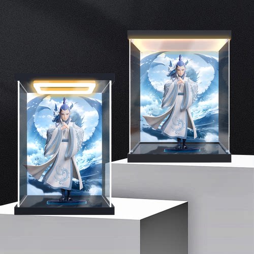 FunCrazy 电影《哪吒之魔童闹海》 敖丙 手办亚克力带灯收纳盒