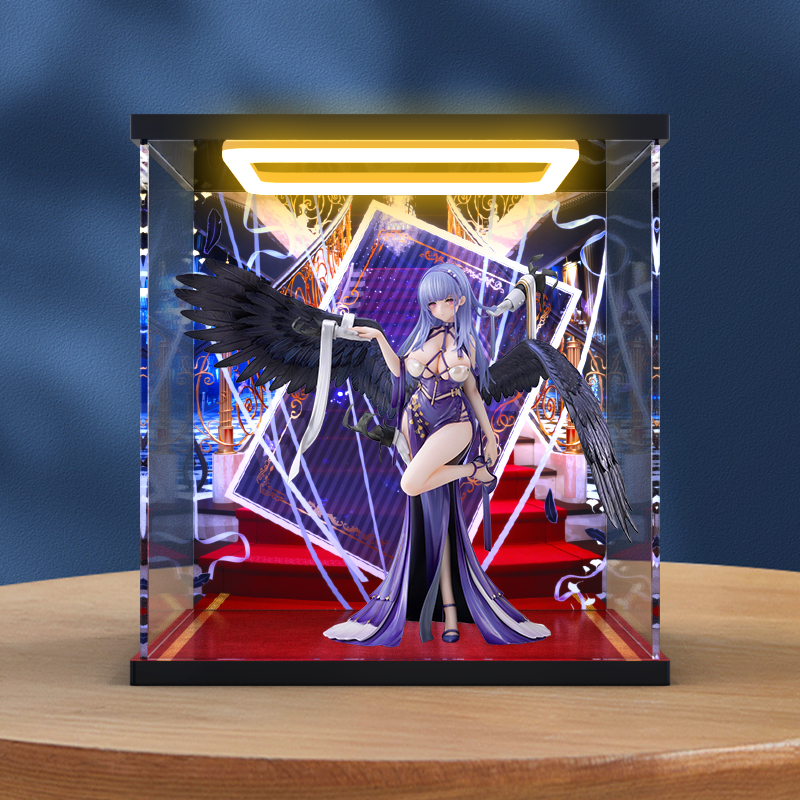 亚克力展示盒适用NEONMAX 碧蓝航线 黛朵 多愁的BisqueDoll 手办