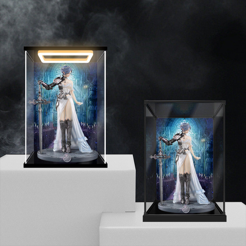 冰鹏适用特酷拉 Wlop鬼刀 海琴烟 战神 手办模型亚克力灯光收纳盒,收纳整理,手办收纳盒,淘宝优惠券,粉丝福利购,淘宝优惠卷