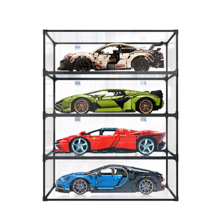 展示盒 42143法拉利Daytona 42096保时捷911模型42096收纳盒罩