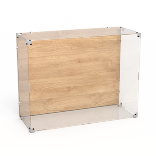 亚克力挂墙展示盒 适用乐高21333梵高星月夜星空油画防尘罩收纳盒