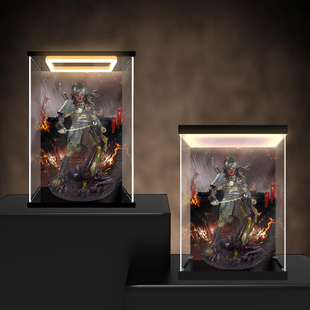 冰鹏适用HOTTOYS AVP竹穀隆之 鬼木佑二 武士 铁血战士手办收纳盒