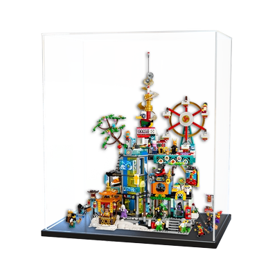 透明防尘收纳罩适用于乐高悟空小侠系列80054 万千城亚克力展示盒