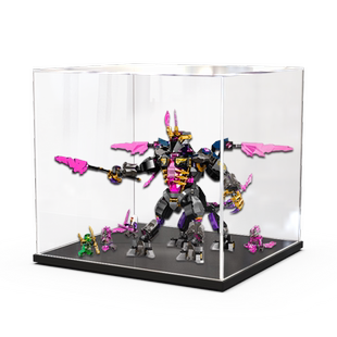 亚克力展示盒适用乐高71772 水晶之王 模型拼装积木防尘罩收纳盒