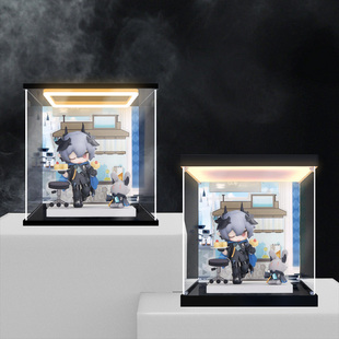 冰鹏适用APEX 来份甜点系列 明日方舟 逻各斯 手办亚克力收纳盒