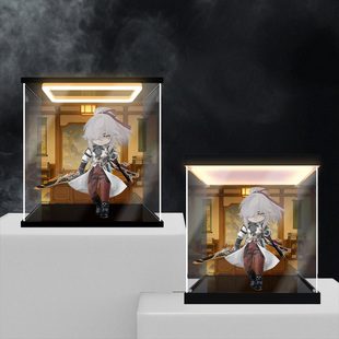 冰鹏适用星穷铁道景元 可动人偶 手办模型灯光款亚克力彩绘收纳盒