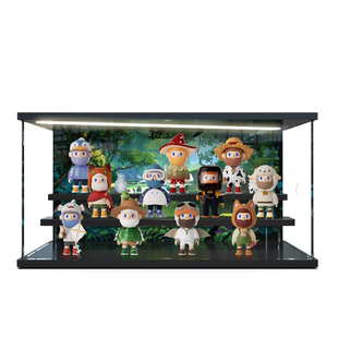 找寻独角兽FARMER BOB 9代奇遇冒险系列盲盒手办亚克力场景展示盒