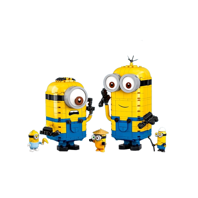 乐高minions亚克力收纳罩展示盒