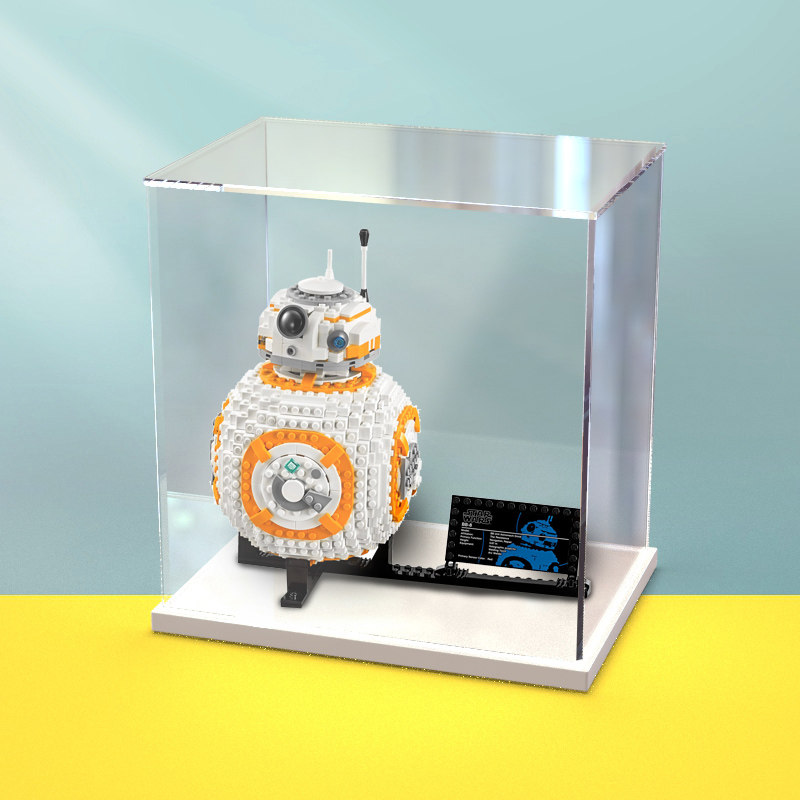 亚克力展示乐高75187 bb-8机器人模型拼装透明展示收纳盒