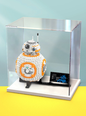 亚克力展示乐高75187 BB-8机器人模型拼装透明展示收纳盒