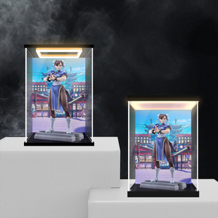 冰鹏适用MaxFactory 街头霸王 快打旋风 春丽 Standby 手办收纳盒