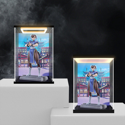 冰鹏适用MaxFactory 街头霸王 快打旋风 春丽 Standby 手办收纳盒