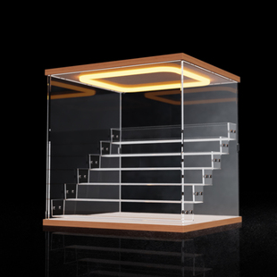 Keep奖牌收纳展示盒马拉松奖牌展示架带灯收纳纪念勋章框徽章盒子