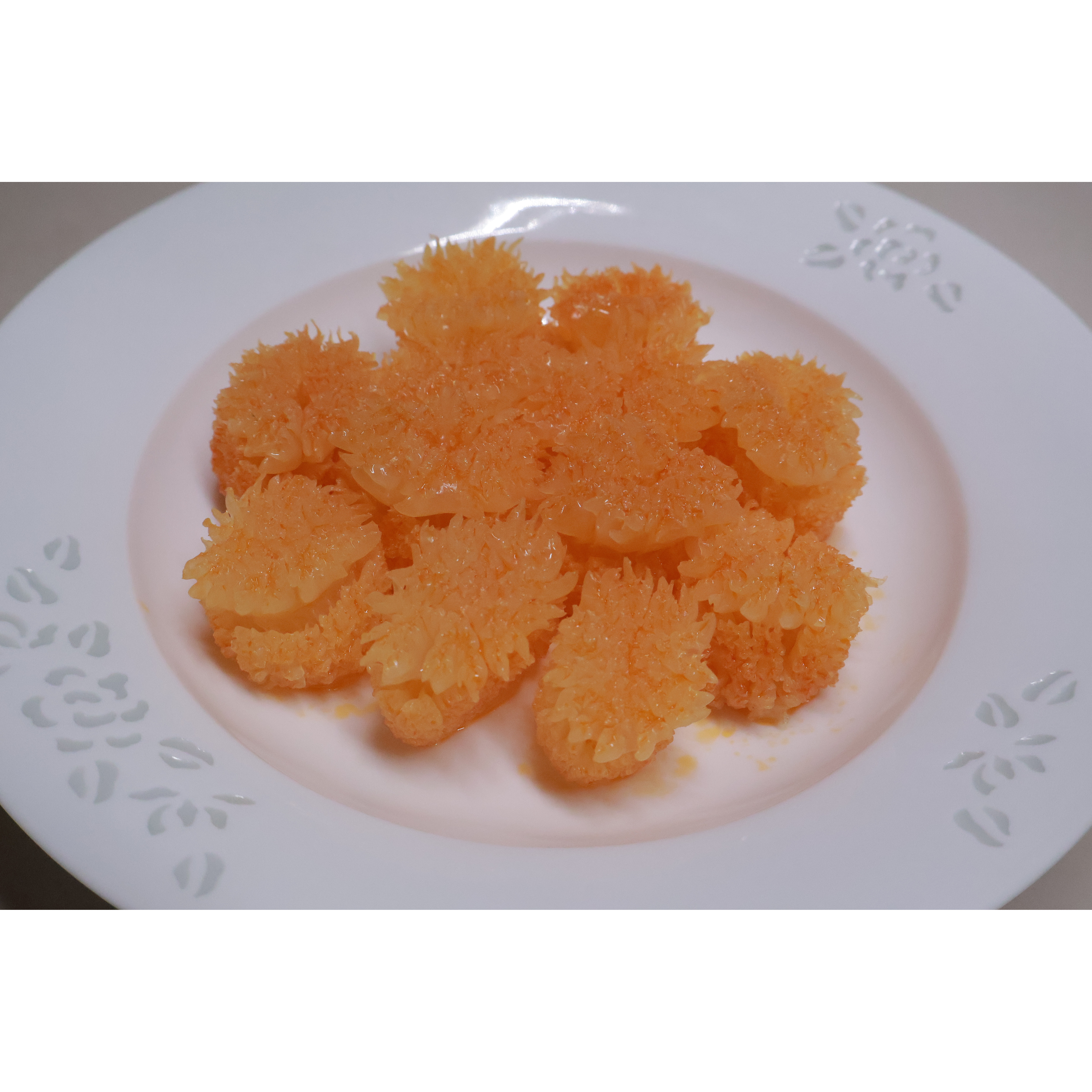 裕海源水母花菊花海蜇头白色高级海蜇
