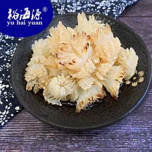 裕海源菊花海蜇头新鲜即食凉拌海蜇丝口感鲜脆400g*4袋海蜇边
