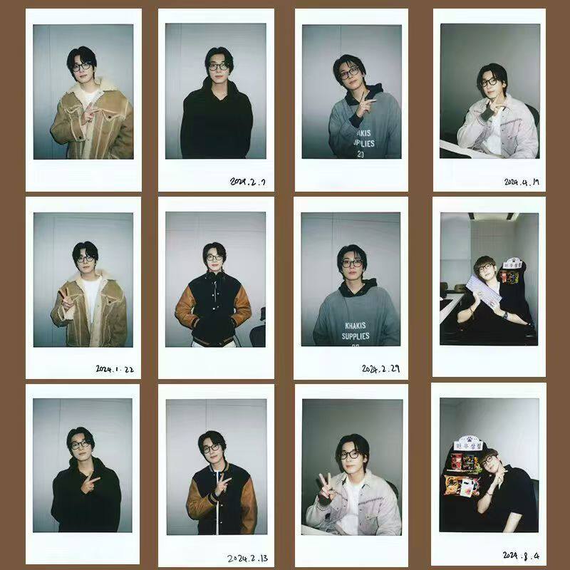 新款seventeen全圆佑周边自印三寸小卡LOMO小卡收藏粉丝应援卡